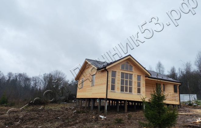 3 Каркасный дом Д-143, 10.5x9.5м, 98М², Московская область, Истринский район, деревня Бужарово (4)